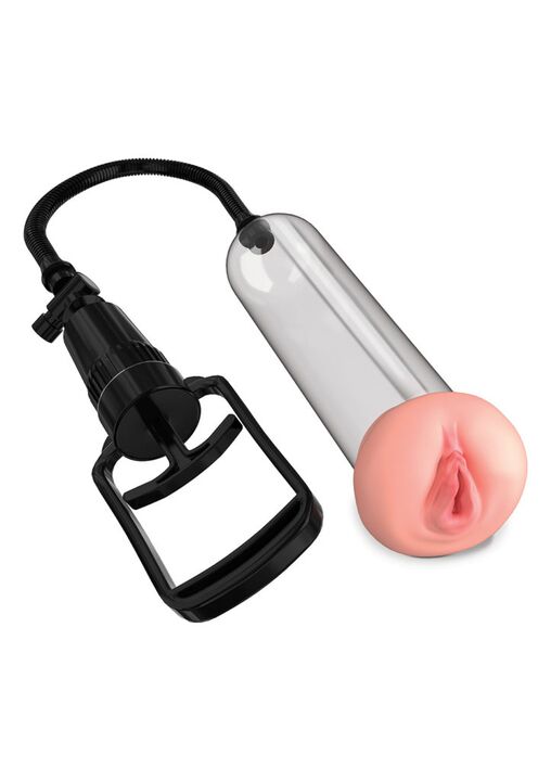 Pompe -up avec une buse d'un vagin femelle